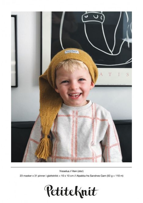 Hovedbilde PetiteKnit-Nisselue - Oppskrift 