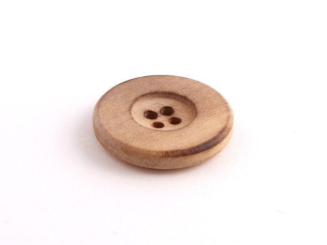 Hovedbilde Rund brent treknapp med 4 hull