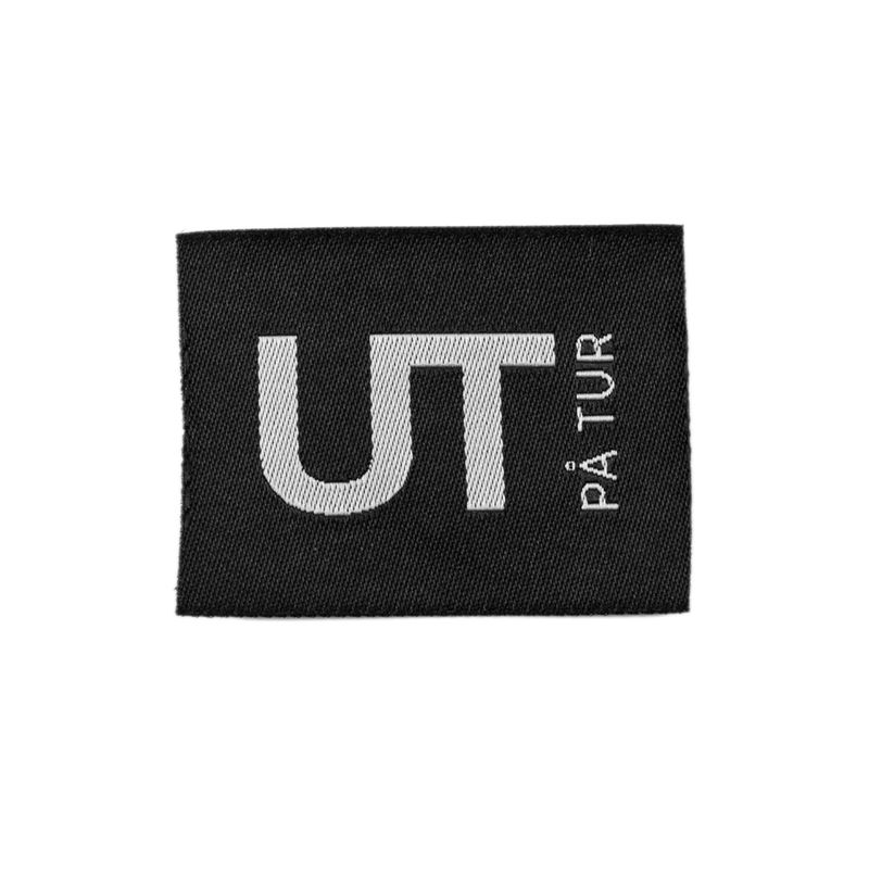 Vevd symerke - UT på tur - Svart