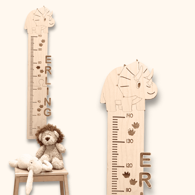 Hovedbilde Høydemåler med navn - Triceratops