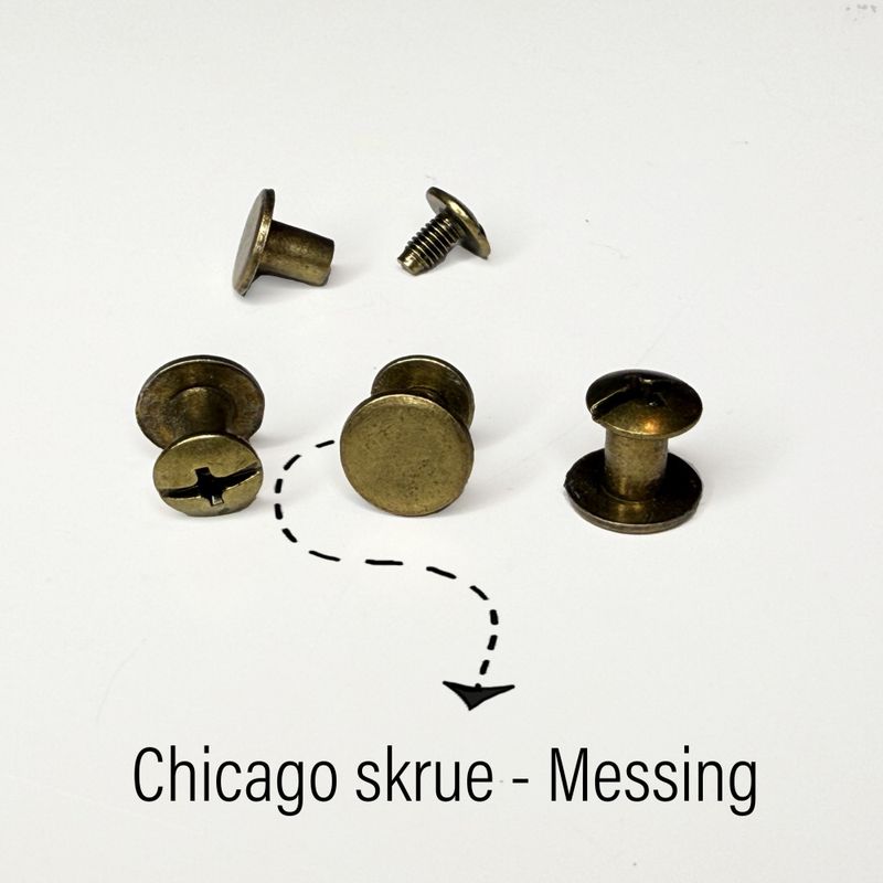 Avtagbar skinnlapp i kunstskinn 