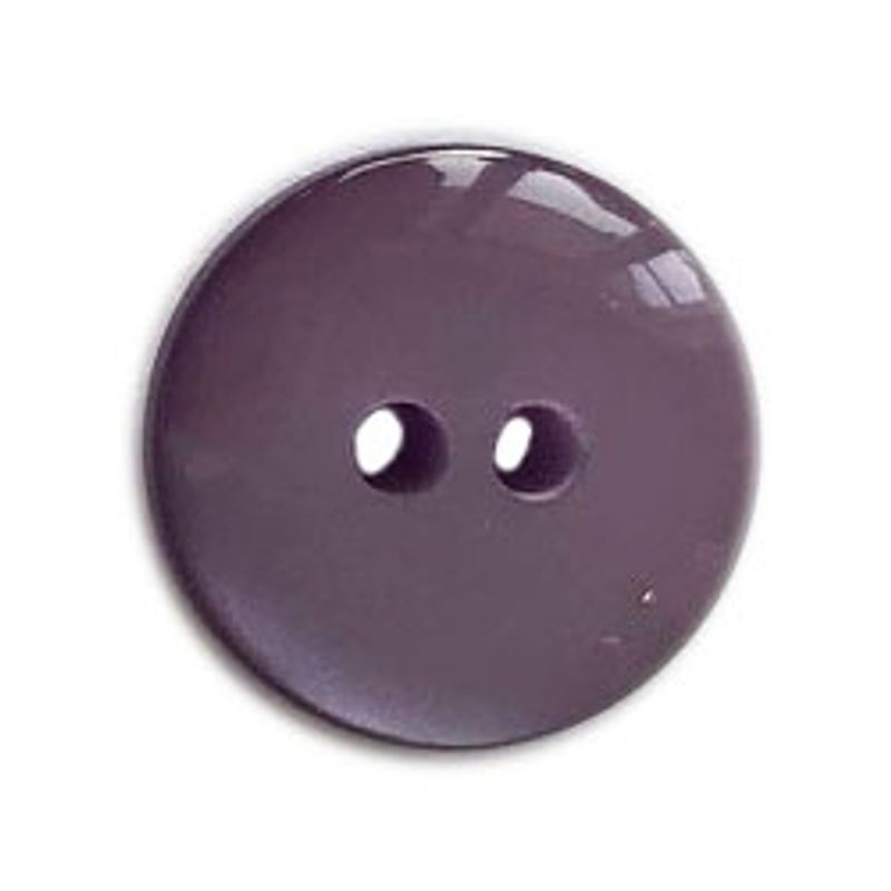 Blank plastknapp 12mm